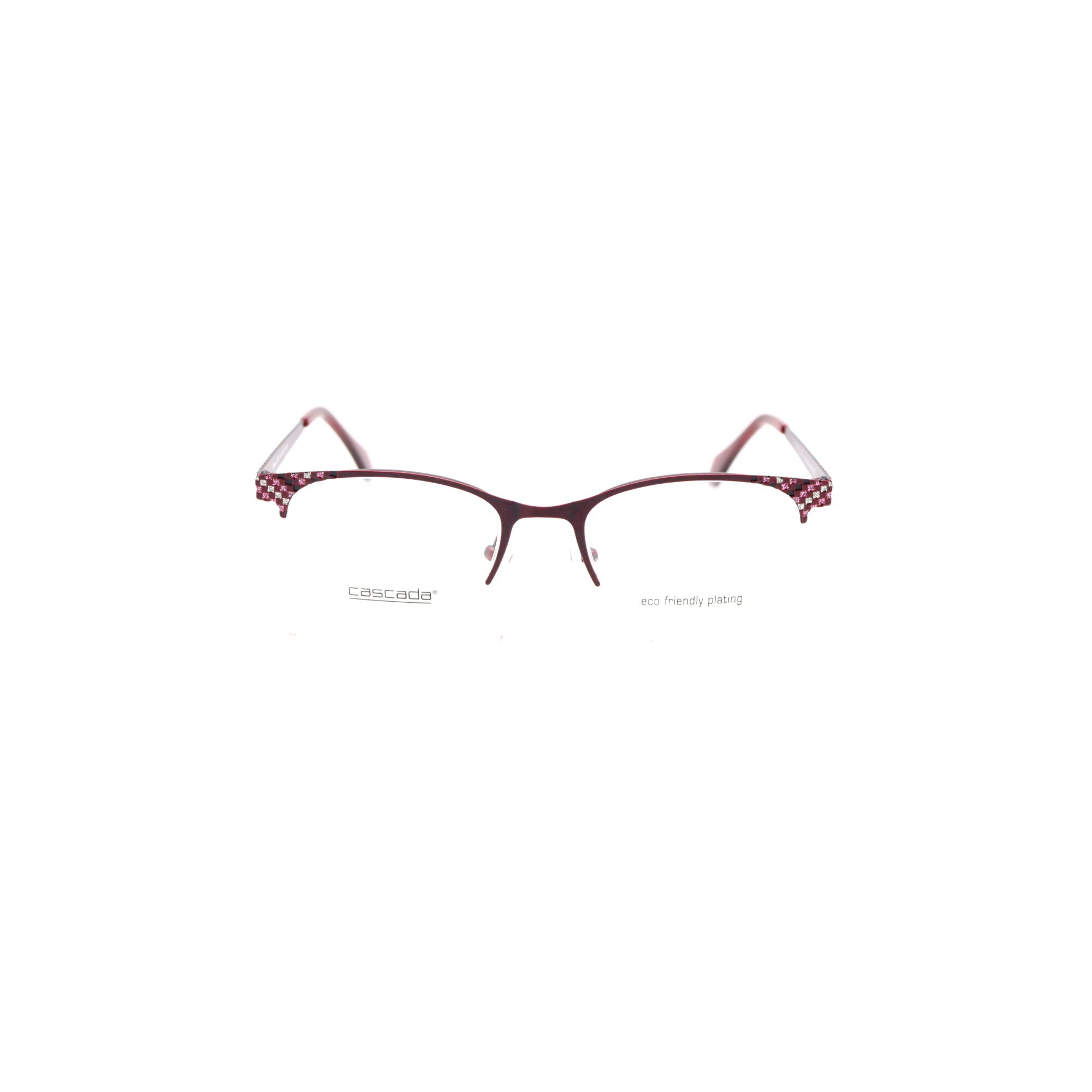 Rame ochelari de vedere, Cascada, Dama, 523 44, 50mm, Rosu