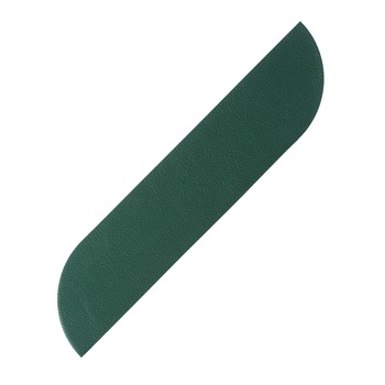 Semn de carte cu rigla e-store, piele PU, verde Semn de carte cu rigla e-store, piele PU, verde