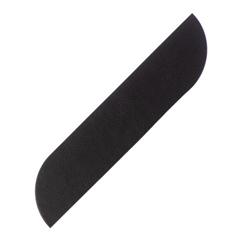 Semn de carte cu rigla e-store, piele PU, negru Semn de carte cu rigla e-store, piele PU, negru