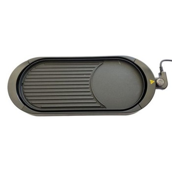 Gratar Grill Electric Home , Putere max. 2000 W , Temperatura de prajire reglabila , Incalzire rapida , Lungime cablu 120 cm , Negru Gratar Grill Electric Home , Putere max. 2000 W , Temperatura de prajire reglabila , Incalzire rapida , Lungime cablu 120 cm , Negru