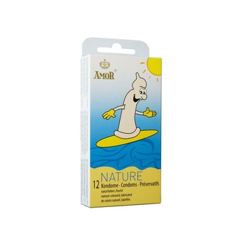 Prezervative Amor Nature 12 buc/set Prezervative Amor Nature 12 buc/set