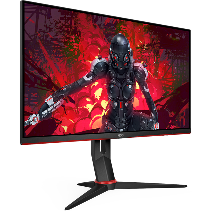 Monitor gaming LED VA AOC 27", WQHD, DisplayPort, 144Hz, 1ms, FreeSync, Negru, Q27G2U/BK