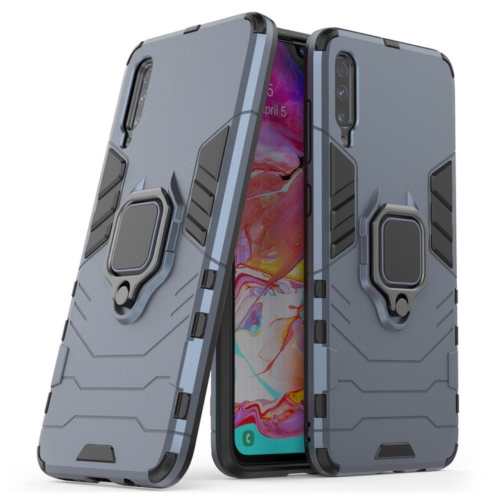Калъф за телефон Ring Armor за Xiaomi Mi Cc9e/ Xiaomi Mi A3, син