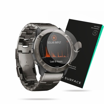 Folie Alien Surface, Garmin Fenix 6x Pro Solar (51mm), set protectie ecran 1+2 Rezerve Folie Alien Surface, Garmin Fenix 6x Pro Solar (51mm), set protectie ecran 1+2 Rezerve