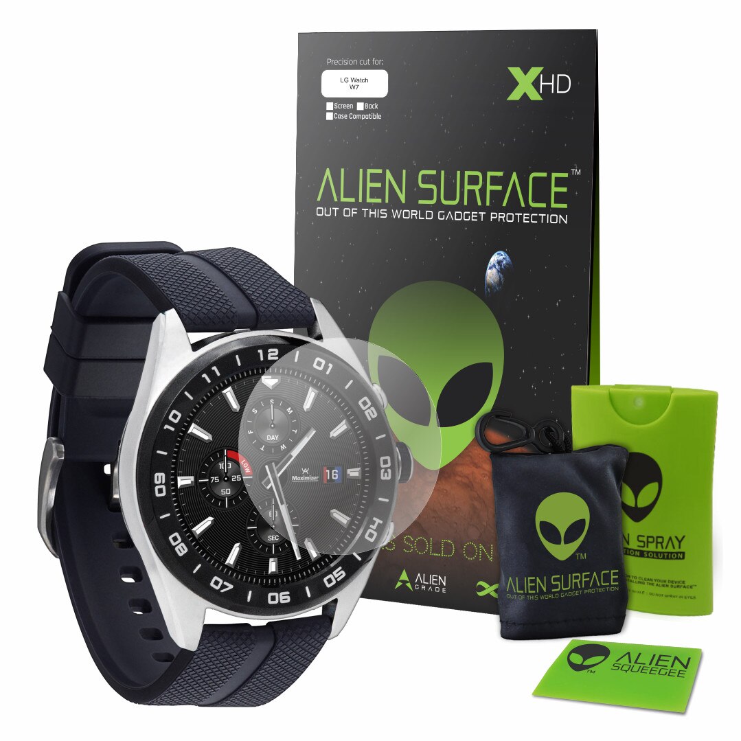 Folie Alien Surface XHD, LG G Watch W7, protectie ecran 1+2 Rezerve
