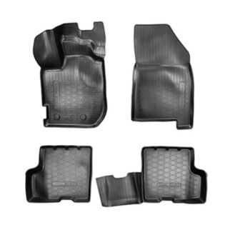 Set covorase auto cauciuc VagAuto pentru Dacia Duster 3d (2018) fara spatiu depozitare sub scaun fata pasager - 5 bucati Set covorase auto cauciuc VagAuto pentru Dacia Duster 3d (2018) fara spatiu depozitare sub scaun fata pasager - 5 bucati