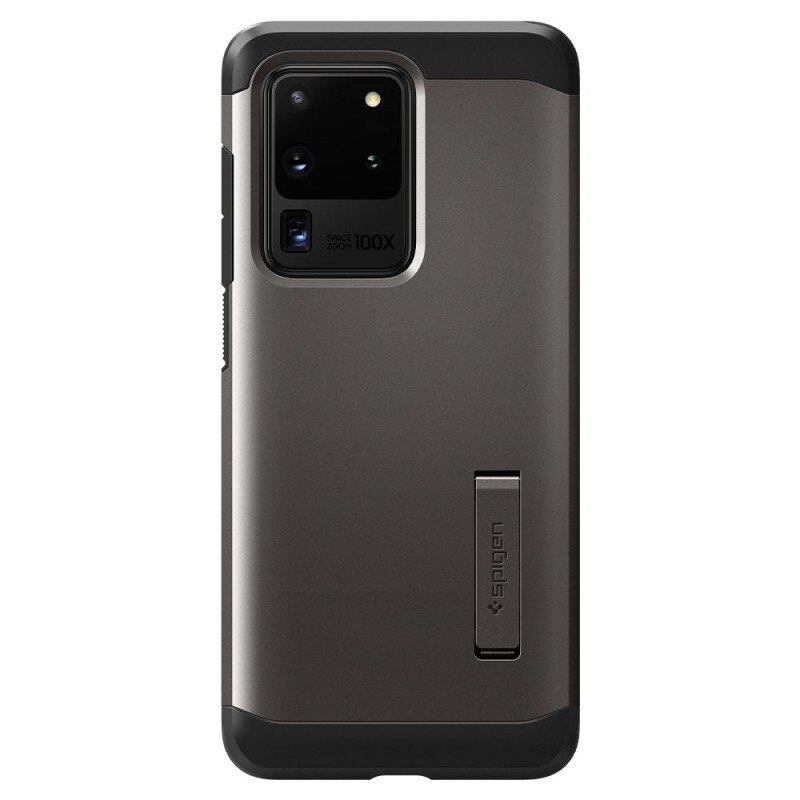 Carcasa Spigen Samsung Galaxy S20 Ultra Case Tough Armor, Gunmetal