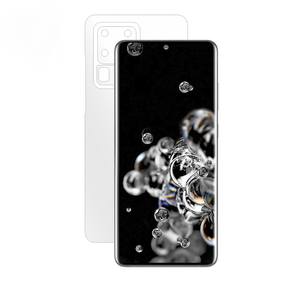 Folie Smart Protection Antireflex Mata Samsung Galaxy S20 Ultra pentru spate, Smart Spray®,Smart Squeegee® si microfibra incluse
