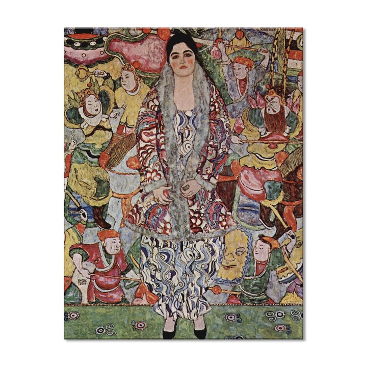 Tablou Canvas Premium Arta Clasica Heartwork, Reproducere, Gustav Klimt, Fredericke Maria Beer 1916, 61 cm x 80 cm