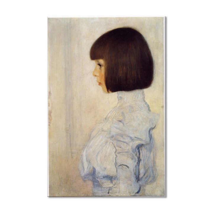 Tablou Canvas Premium Arta Clasica Heartwork, Reproducere, Gustav Klimt, Portrait of Helene Klimt 1898, 52 cm x 80 cm