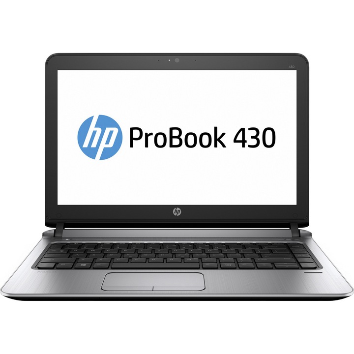 HP ProBook 430 G3 Laptop Intel® Core™ i3-6100U 2.30GHz-es processzorral, Skylake™, 13.3", 4GB, 128GB SSD, Intel® HD Graphics, Free DOS, Nemzetközi angol billentyűzet