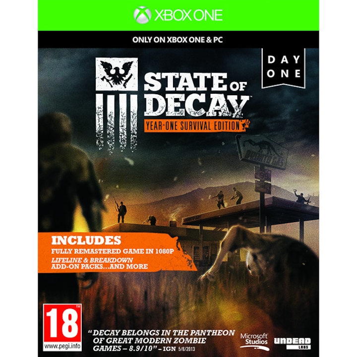 State of Decay játék Xbox One-ra