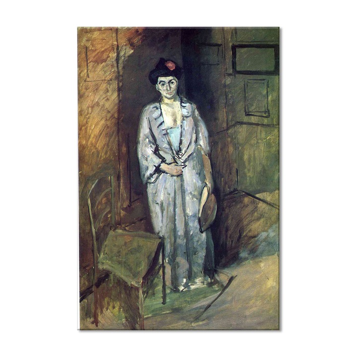 Tablou Canvas Premium Arta Clasica Heartwork, Reproducere, Henri Matisse, The Japanese Lady 1901, 53 cm x 80 cm