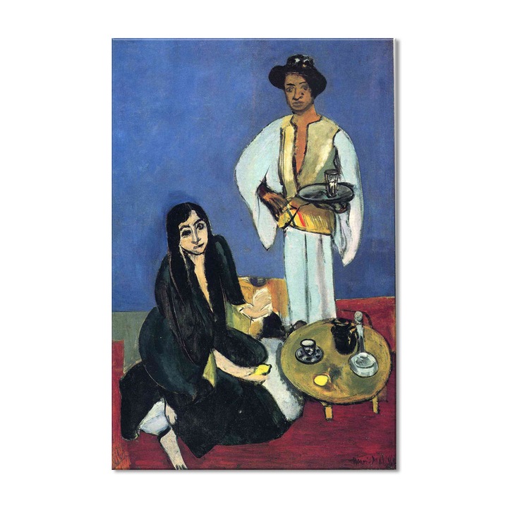 Tablou Canvas Premium Arta Clasica Heartwork, Reproducere, Henri Matisse, Coffee 1916, 53 cm x 80 cm