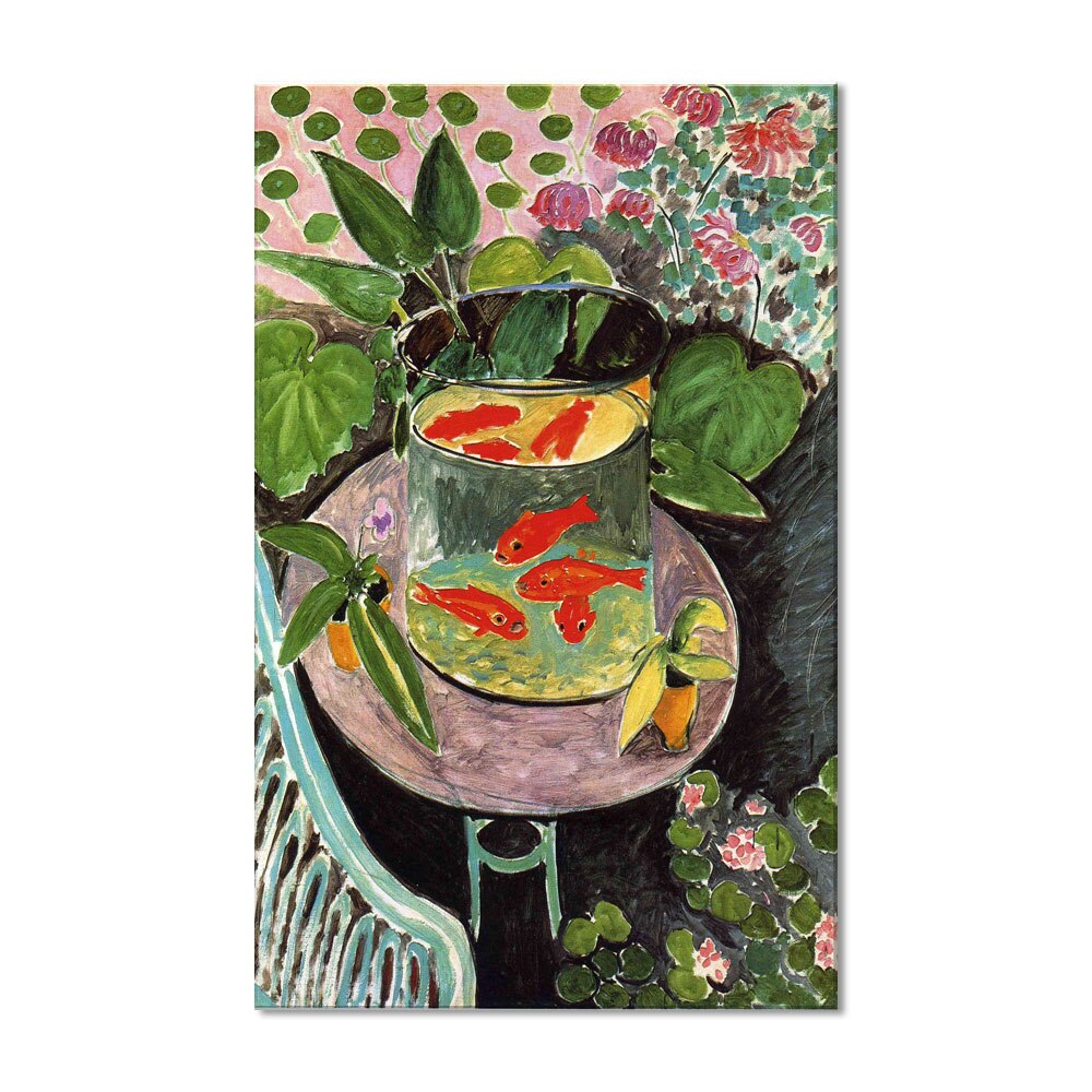 Tablou Canvas Premium Arta Clasica Heartwork, Reproducere, Henri Matisse, Goldfish 1911, 50 cm x 80 cm