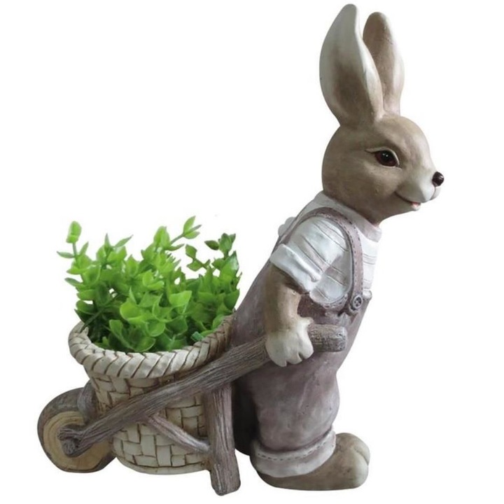 Strend Pro Rabbit Boy Dekoratív Edény, Kerámia, 42 x 19 x 49 cm