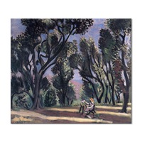 tablou canvas premium arta clasica heartwork reproducere henri matisse landscape with a bench 1918 92 cm x 80 cm imagen 3_0_
0