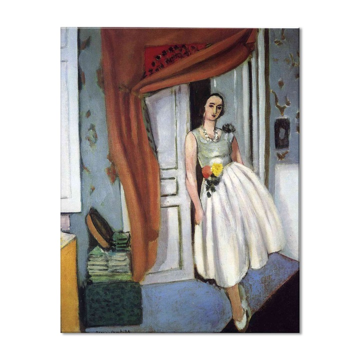 Tablou Canvas Premium Arta Clasica Heartwork, Reproducere, Henri Matisse, Sylphide 1919, 62 cm x 80 cm