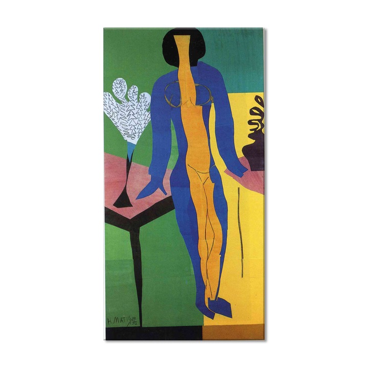 Tablou Canvas Premium Arta Clasica Heartwork, Reproducere, Henri Matisse, Zulma 1950, 41 cm x 80 cm