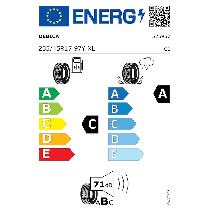 Anvelopa de vara DEBICA PRESTO UHP 2 FP 235/45R17 97Y
