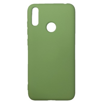 Husa silicon soft-touch compatibila cu Huawei P20 Lite , Verde