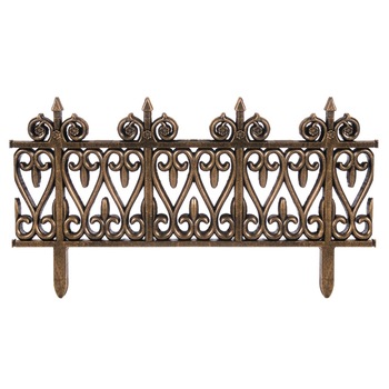 Gardulet pentru gradina, model inima, bronz, 5 buc Gardulet pentru gradina, model inima, bronz, 5 buc
