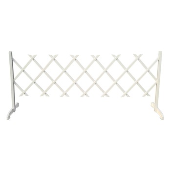 Gard pliabil, ingradit gradina, delimitare spatiu, alb Gard pliabil, ingradit gradina, delimitare spatiu, alb