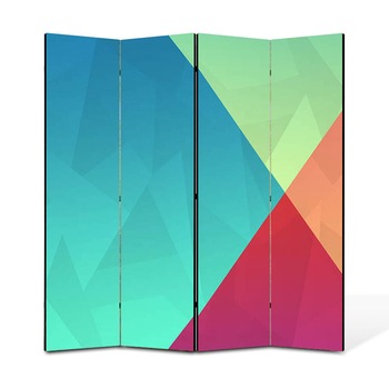 Paravan 4 piese Premium Heartwork TrueColor Patru culori, Panza pe cadru de lemn, Decoratiuni Moderne pentru Casa, 4 x 45 x 180 cm, 180 x 180 cm Paravan 4 piese Premium Heartwork TrueColor Patru culori, Panza pe cadru de lemn, Decoratiuni Moderne pentru Casa, 4 x 45 x 180 cm, 180 x 180 cm