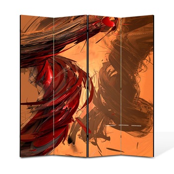 Paravan 4 piese Premium Heartwork TrueColor Forfota, Panza pe cadru de lemn, Decoratiuni Moderne pentru Casa, 4 x 45 x 180 cm, 180 x 180 cm Paravan 4 piese Premium Heartwork TrueColor Forfota, Panza pe cadru de lemn, Decoratiuni Moderne pentru Casa, 4 x 45 x 180 cm, 180 x 180 cm