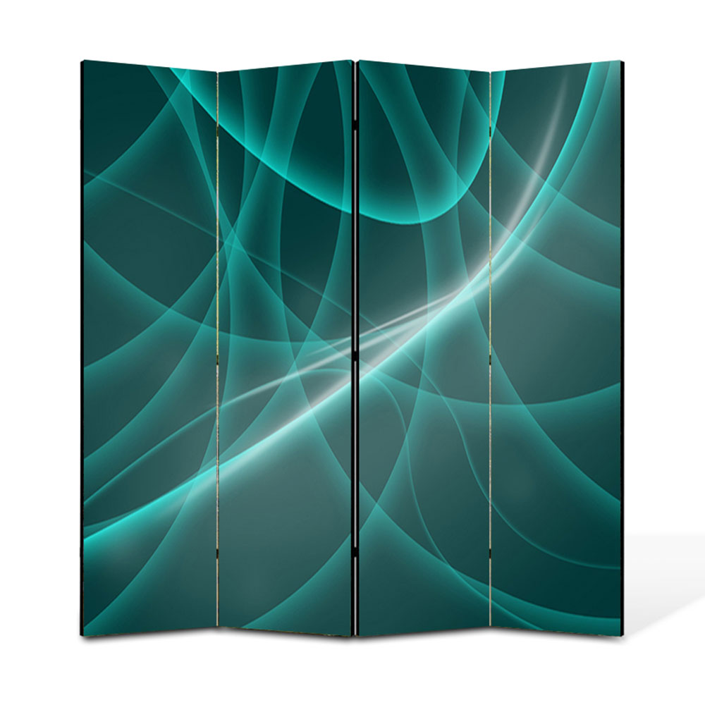 Paravan 4 piese Premium Heartwork TrueColor Dare de lumina, Panza pe cadru de lemn, Decoratiuni Moderne pentru Casa, 4 x 45 x 180 cm, 180 x 180 cm