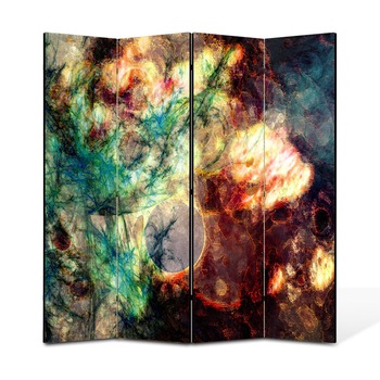 Paravan 4 piese Premium Heartwork TrueColor Spatiu, Panza pe cadru de lemn, Decoratiuni Moderne pentru Casa, 4 x 45 x 180 cm, 180 x 180 cm Paravan 4 piese Premium Heartwork TrueColor Spatiu, Panza pe cadru de lemn, Decoratiuni Moderne pentru Casa, 4 x 45 x 180 cm, 180 x 180 cm