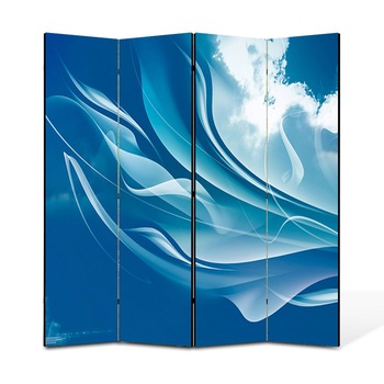 Paravan 4 piese Premium Heartwork TrueColor Nori, Panza pe cadru de lemn, Decoratiuni Moderne pentru Casa, 4 x 45 x 180 cm, 180 x 180 cm Paravan 4 piese Premium Heartwork TrueColor Nori, Panza pe cadru de lemn, Decoratiuni Moderne pentru Casa, 4 x 45 x 180 cm, 180 x 180 cm