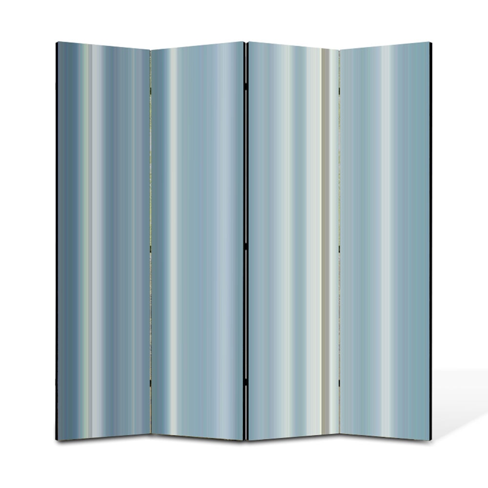 Paravan 4 piese Premium Heartwork TrueColor Gri, Panza pe cadru de lemn, Decoratiuni Moderne pentru Casa, 4 x 45 x 180 cm, 180 x 180 cm