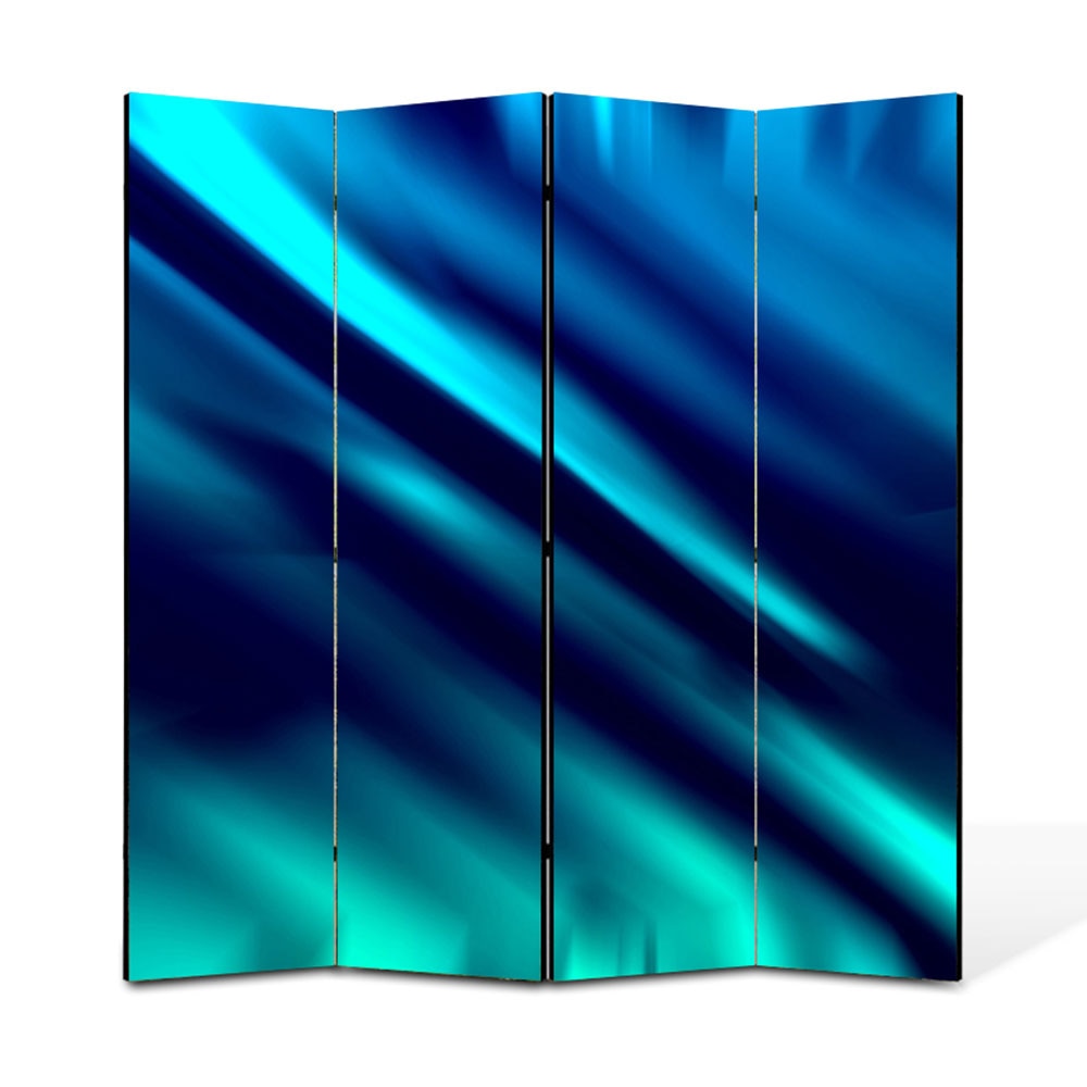 Paravan 4 piese Premium Heartwork TrueColor Labirint, Panza pe cadru de lemn, Decoratiuni Moderne pentru Casa, 4 x 45 x 180 cm, 180 x 180 cm