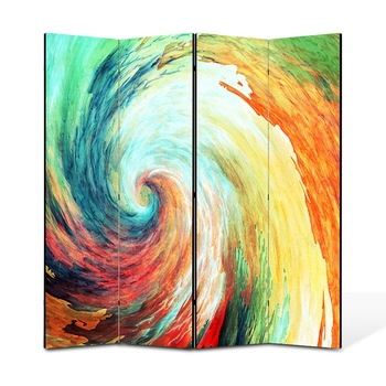 Paravan 4 piese Premium Heartwork TrueColor Spirala, Panza pe cadru de lemn, Decoratiuni Moderne pentru Casa, 4 x 45 x 180 cm, 180 x 180 cm Paravan 4 piese Premium Heartwork TrueColor Spirala, Panza pe cadru de lemn, Decoratiuni Moderne pentru Casa, 4 x 45 x 180 cm, 180 x 180 cm
