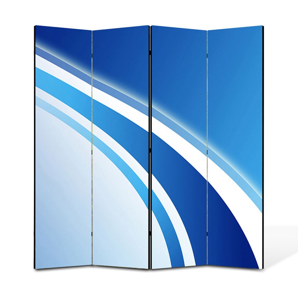 Paravan 4 piese Premium Heartwork TrueColor Logo, Panza pe cadru de lemn, Decoratiuni Moderne pentru Casa, 4 x 45 x 180 cm, 180 x 180 cm