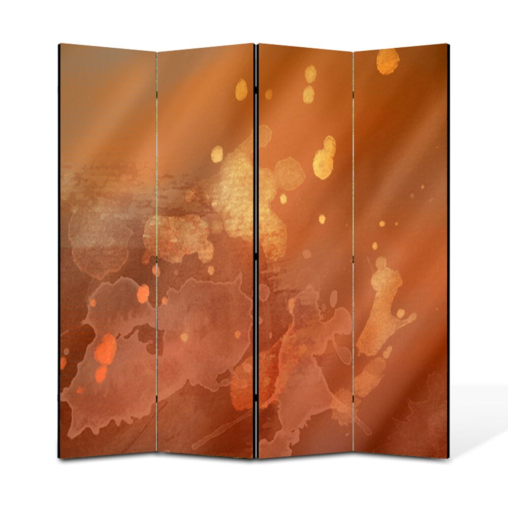 Paravan 4 piese Premium Heartwork TrueColor Arsita, Panza pe cadru de lemn, Decoratiuni Moderne pentru Casa, 4 x 45 x 180 cm, 180 x 180 cm