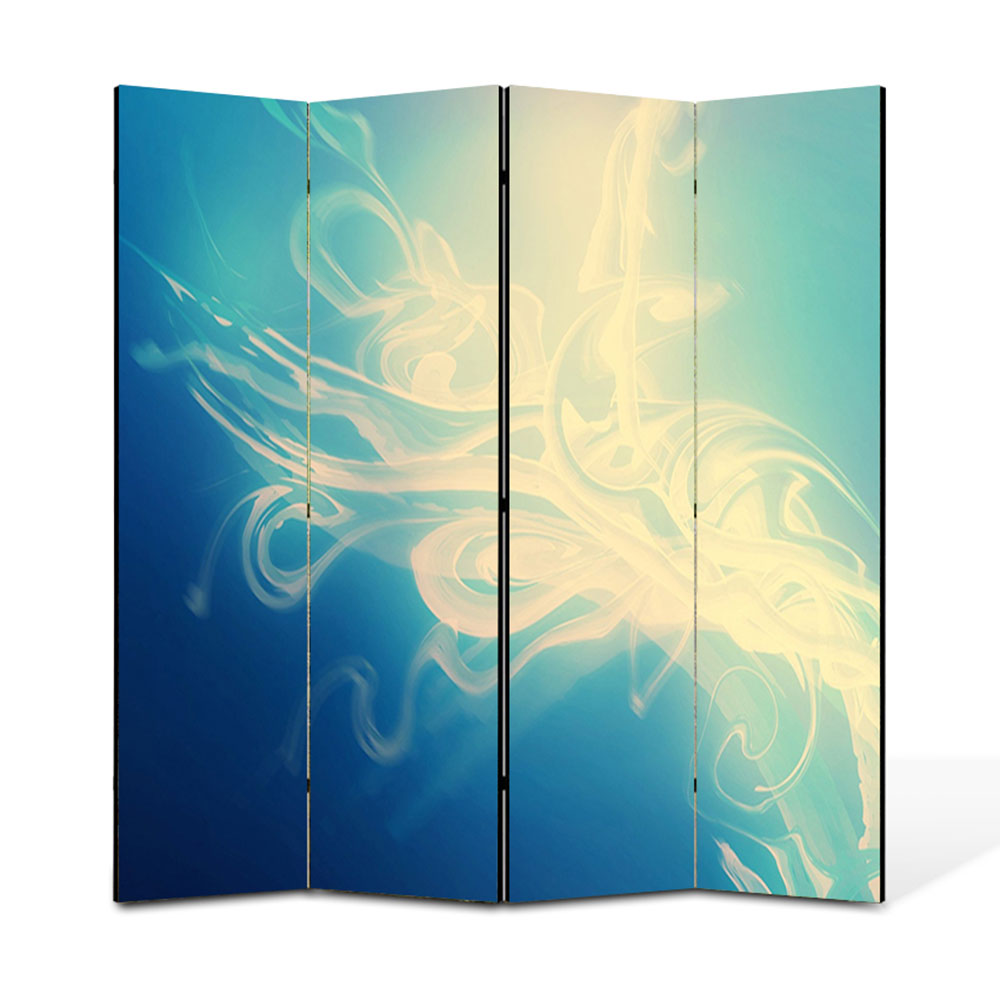 Paravan 4 piese Premium Heartwork TrueColor Luminozitate, Panza pe cadru de lemn, Decoratiuni Moderne pentru Casa, 4 x 45 x 180 cm, 180 x 180 cm