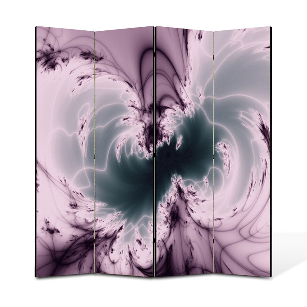 Paravan 4 piese Premium Heartwork TrueColor Negativ, Panza pe cadru de lemn, Decoratiuni Moderne pentru Casa, 4 x 45 x 180 cm, 180 x 180 cm