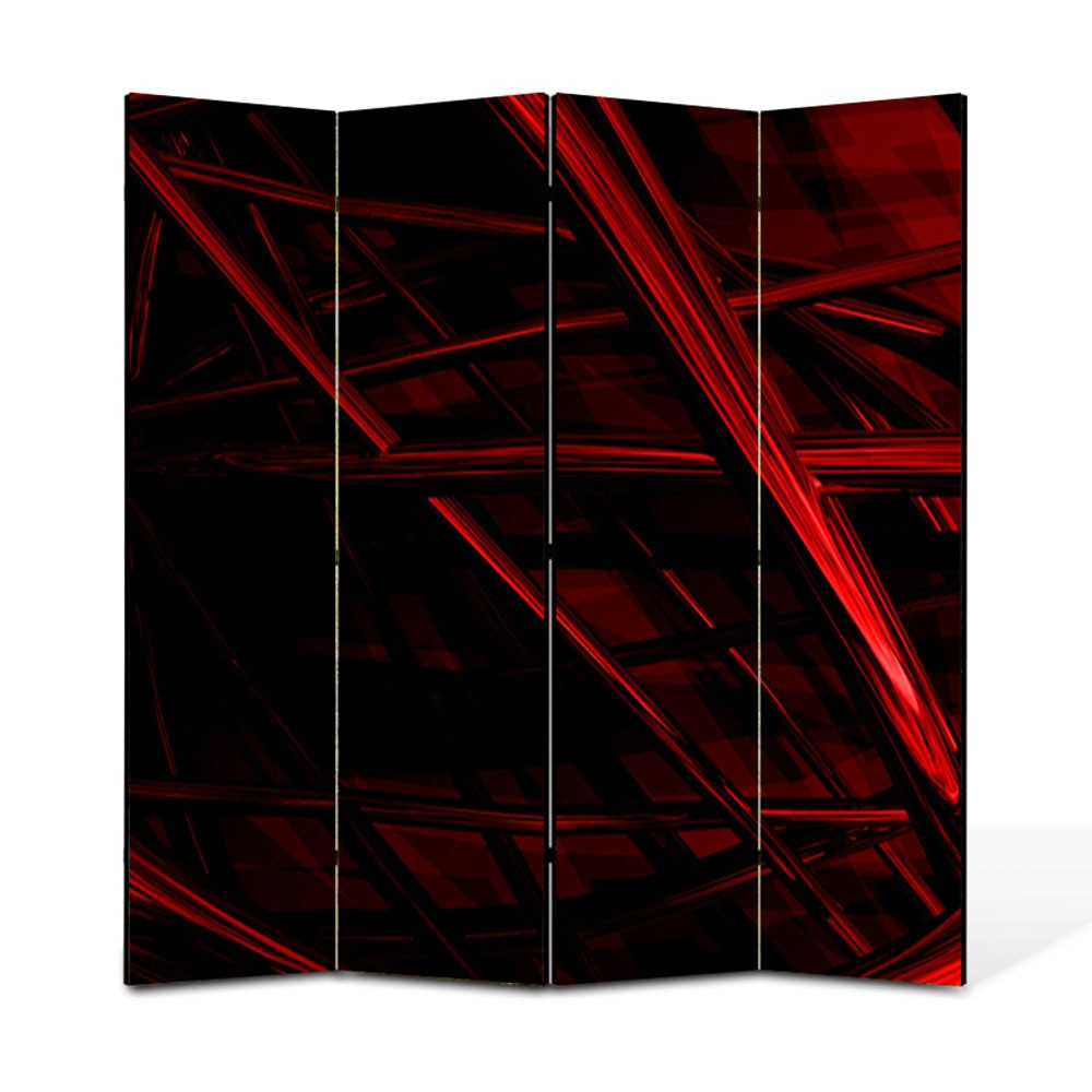 Paravan 4 piese Premium Heartwork TrueColor Schele, Panza pe cadru de lemn, Decoratiuni Moderne pentru Casa, 4 x 45 x 180 cm, 180 x 180 cm