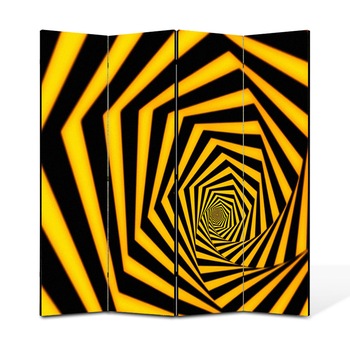 Paravan 4 piese Premium Heartwork TrueColor Spirala spre infinit, Panza pe cadru de lemn, Decoratiuni Moderne pentru Casa, 4 x 45 x 180 cm, 180 x 180 cm Paravan 4 piese Premium Heartwork TrueColor Spirala spre infinit, Panza pe cadru de lemn, Decoratiuni Moderne pentru Casa, 4 x 45 x 180 cm, 180 x 180 cm