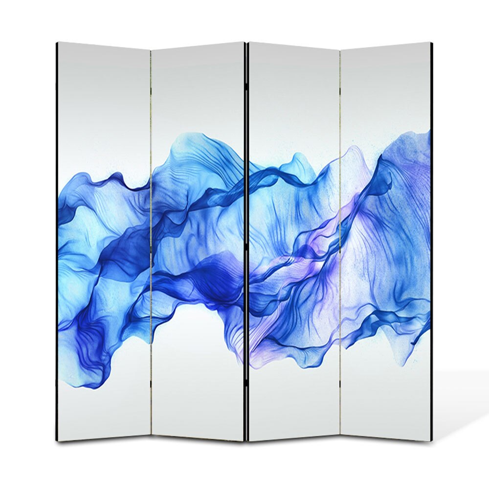 Paravan 4 piese Premium Heartwork TrueColor Timp oprit, Panza pe cadru de lemn, Decoratiuni Moderne pentru Casa, 4 x 45 x 180 cm, 180 x 180 cm