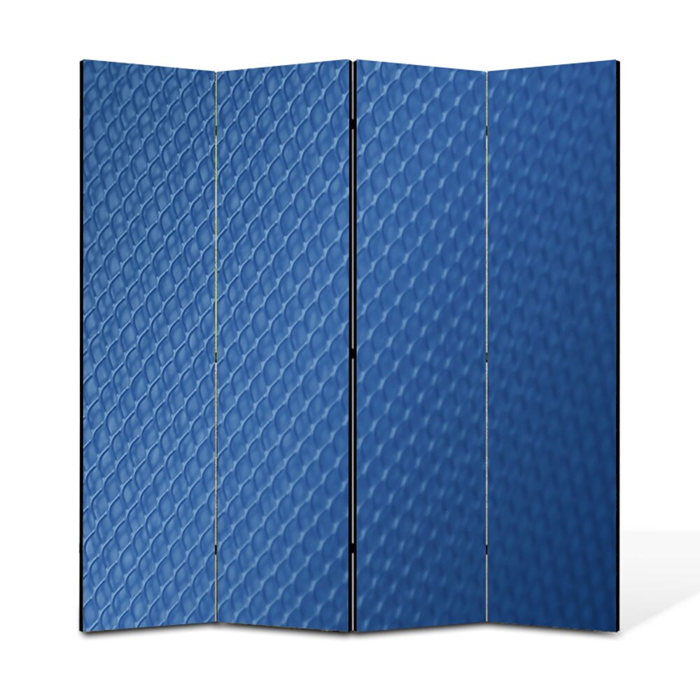 Paravan 4 piese Premium Heartwork TrueColor Plasa, Panza pe cadru de lemn, Decoratiuni Moderne pentru Casa, 4 x 45 x 180 cm, 180 x 180 cm