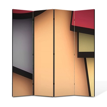 Paravan 4 piese Premium Heartwork TrueColor Desen, Panza pe cadru de lemn, Decoratiuni Moderne pentru Casa, 4 x 45 x 180 cm, 180 x 180 cm Paravan 4 piese Premium Heartwork TrueColor Desen, Panza pe cadru de lemn, Decoratiuni Moderne pentru Casa, 4 x 45 x 180 cm, 180 x 180 cm