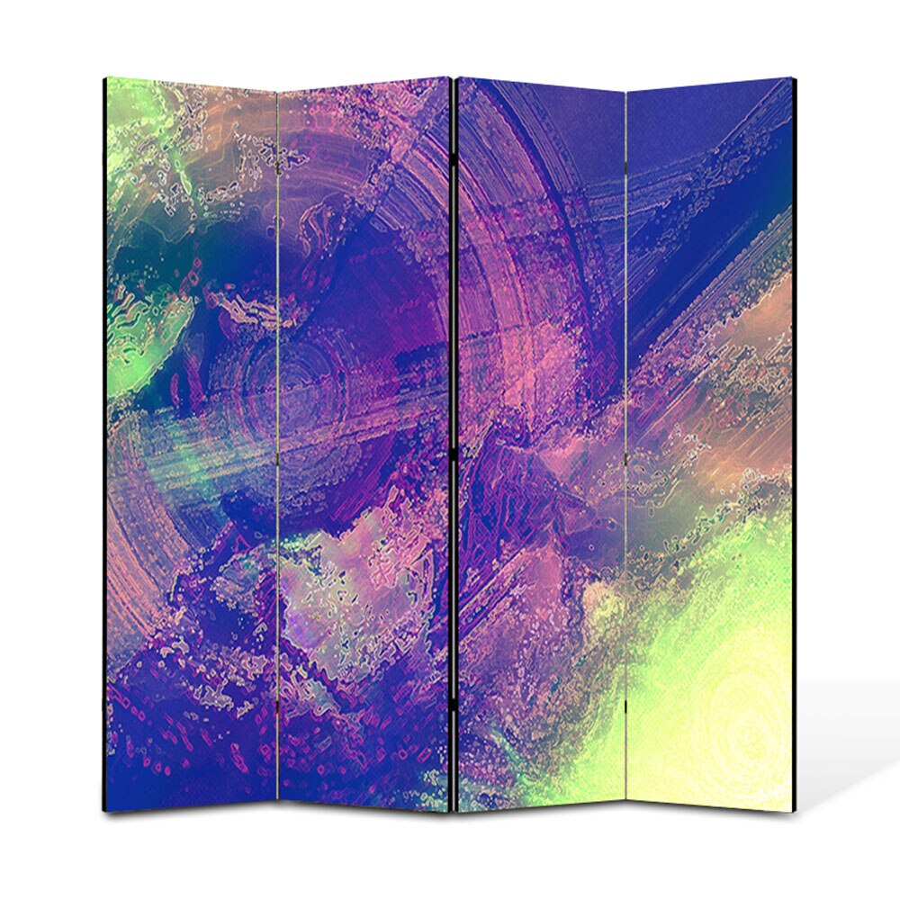 Paravan 4 piese Premium Heartwork TrueColor Sters, Panza pe cadru de lemn, Decoratiuni Moderne pentru Casa, 4 x 45 x 180 cm, 180 x 180 cm