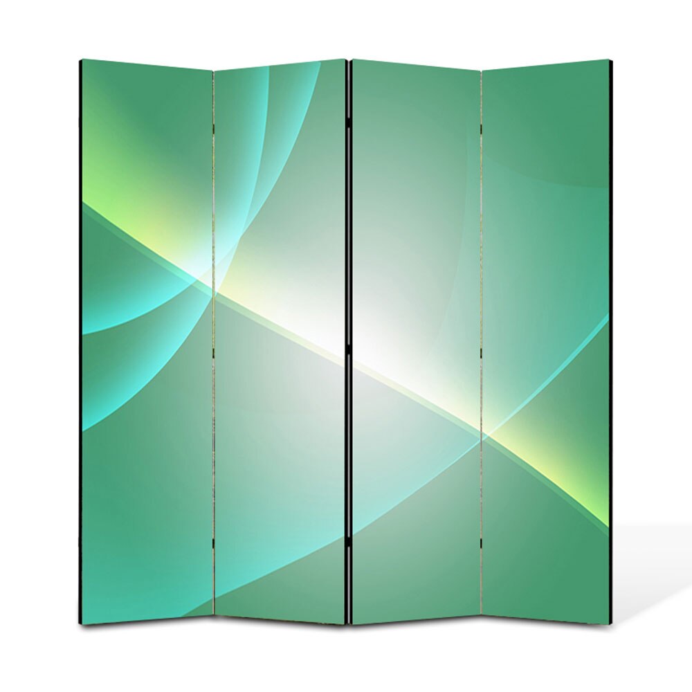 Paravan 4 piese Premium Heartwork TrueColor Lumini printre lumini, Panza pe cadru de lemn, Decoratiuni Moderne pentru Casa, 4 x 45 x 180 cm, 180 x 180 cm