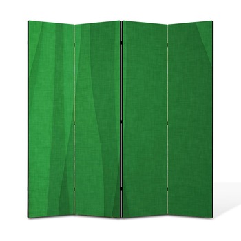 Paravan 4 piese Premium Heartwork TrueColor Matase verde, Panza pe cadru de lemn, Decoratiuni Moderne pentru Casa, 4 x 45 x 180 cm, 180 x 180 cm Paravan 4 piese Premium Heartwork TrueColor Matase verde, Panza pe cadru de lemn, Decoratiuni Moderne pentru Casa, 4 x 45 x 180 cm, 180 x 180 cm