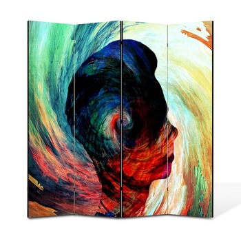 Paravan 4 piese Premium Heartwork TrueColor Silueta, Panza pe cadru de lemn, Decoratiuni Moderne pentru Casa, 4 x 45 x 180 cm, 180 x 180 cm Paravan 4 piese Premium Heartwork TrueColor Silueta, Panza pe cadru de lemn, Decoratiuni Moderne pentru Casa, 4 x 45 x 180 cm, 180 x 180 cm