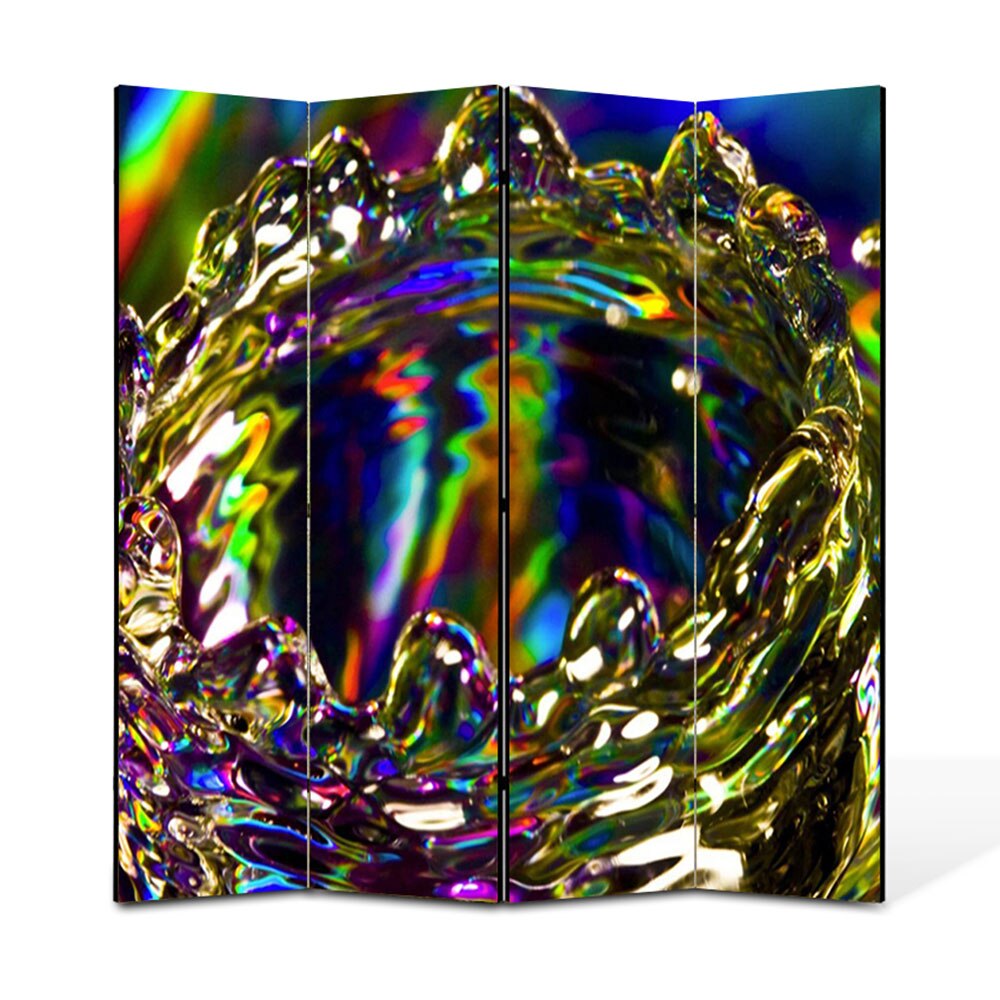 Paravan 4 piese Premium Heartwork TrueColor Strop, Panza pe cadru de lemn, Decoratiuni Moderne pentru Casa, 4 x 45 x 180 cm, 180 x 180 cm