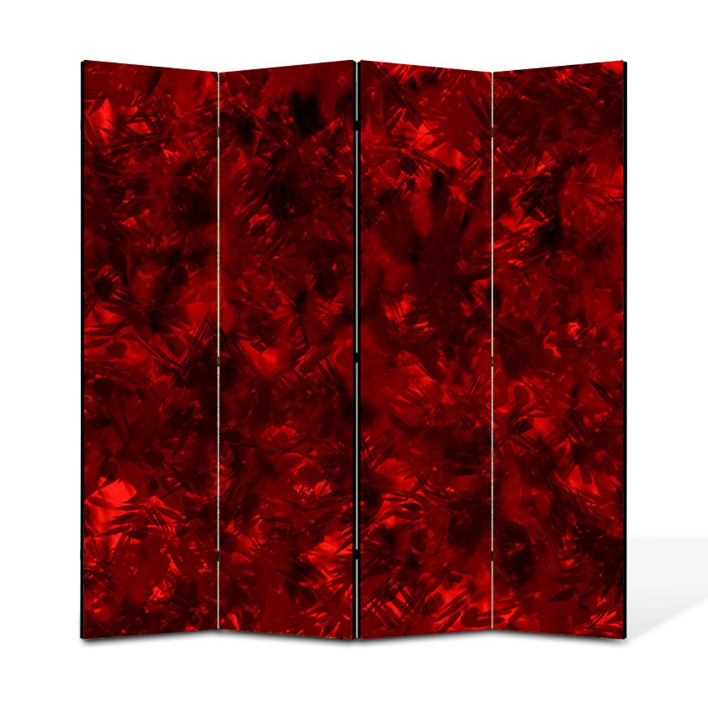 Paravan 4 piese Premium Heartwork TrueColor In Iad, Panza pe cadru de lemn, Decoratiuni Moderne pentru Casa, 4 x 45 x 180 cm, 180 x 180 cm
